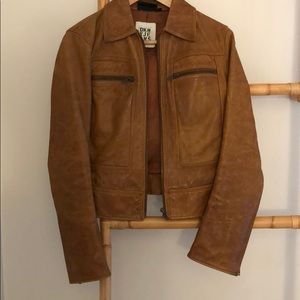 DKNY Jeans leather jacket